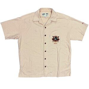 Vintage 2000s Koko Island Short Sleeve Button Up‎ Shirt Made in USA Large